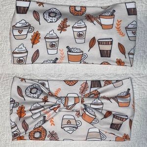 Pumpkin Spice / Latte wide headband